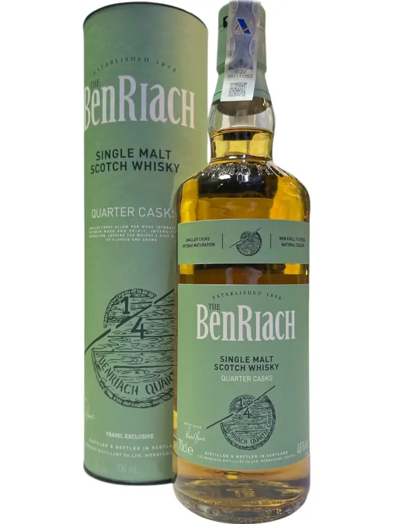 THE BENRIACH SINGLE MALT WHISKY 70CL