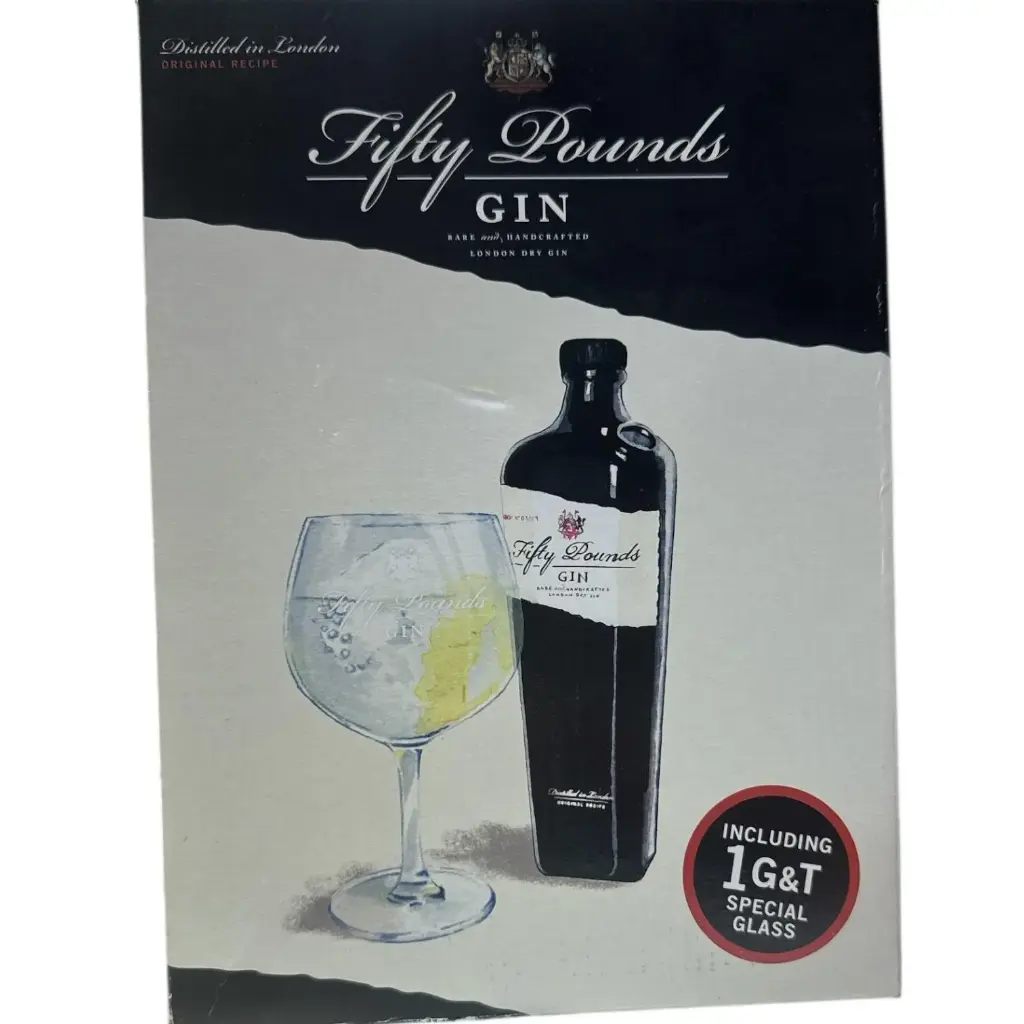 FIFTY POUNDS GIN PACK 