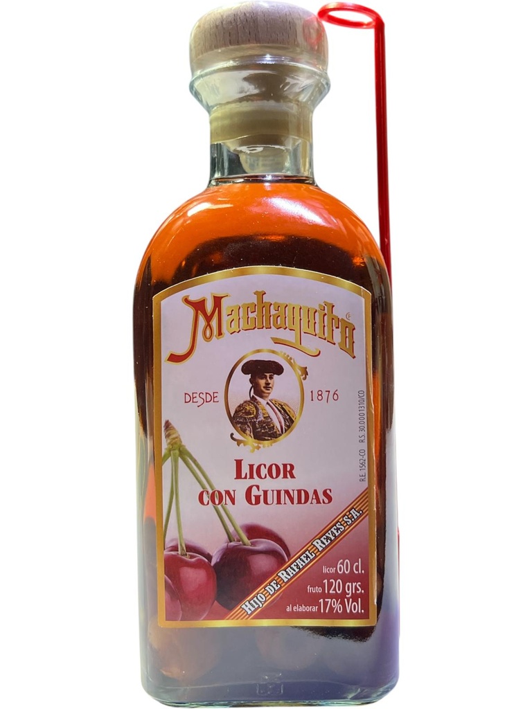 MACHAQUITO LICOR CON GUINDAS 60CL