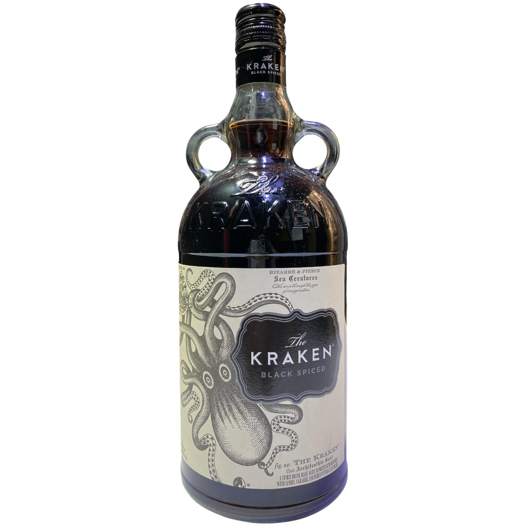 KRAKEN DARK SPICED RON 1L
