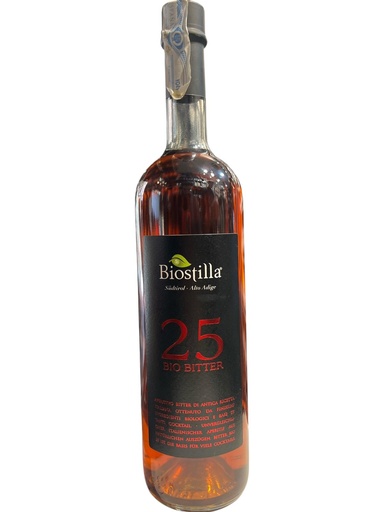 [BIO-BIT-25-70CL] BIOSTILLA 25 BIO BITTER 70CL