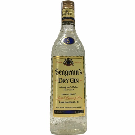 [SEA-DRY-GIN-70CL] SEAGRAMS DRY GIN - 70CL