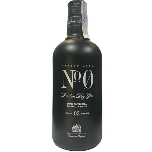 [NUM-CER-GIN-70CL] Nº0 London Dry Gin 70cl
