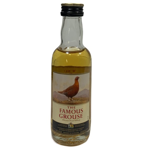 [THE-FAM-GRO-5CL] WHISKY THE FAMOUS GROUSE MINIATURA 5CL