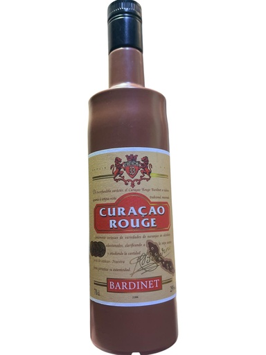 [CUR-ROU-BAR-70CL] CURACAO ROUGE BARDINET 70CL