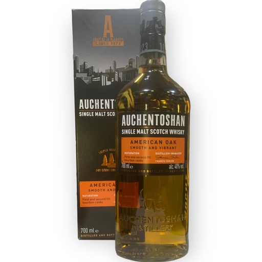 [AUC-SIN-SCO-70CL] AUCHENTOSHAN - AMERICAN OAK - SINGLE MALT SCOTCH - 70CL