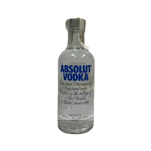 [ABS-VOD-IMP-37,5CL] ABSOLUT VODKA 35CL