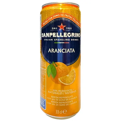 [SAN-PEL-NAR-33CL] SAN PELLEGRINO ARANCIATA NARANJA 33CL