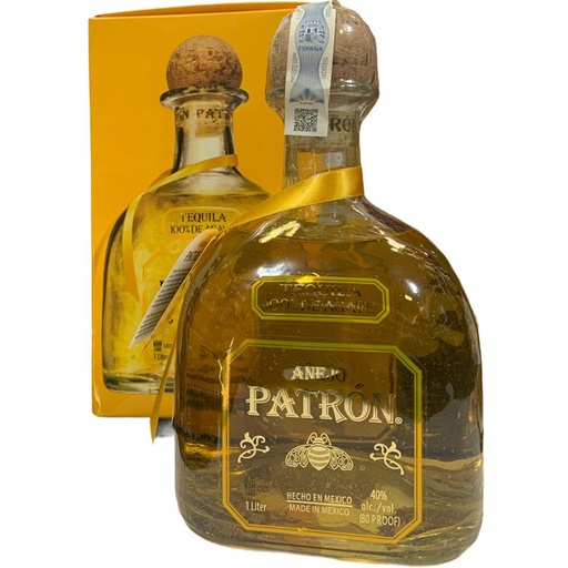 [PAT-AÑE-TEQ-100CL] TEQUILA PATRON AÑEJO 100CL