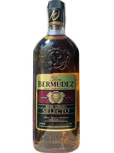 [BER-AÑE-SEL-35CL] RON BERMUDEZ - AÑEJO SELECTO - 35CL
