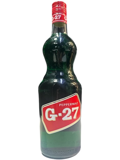 [LIC-PEP-G27-1L] PEPPERMINT G27 LICOR DE MENTA 100CL