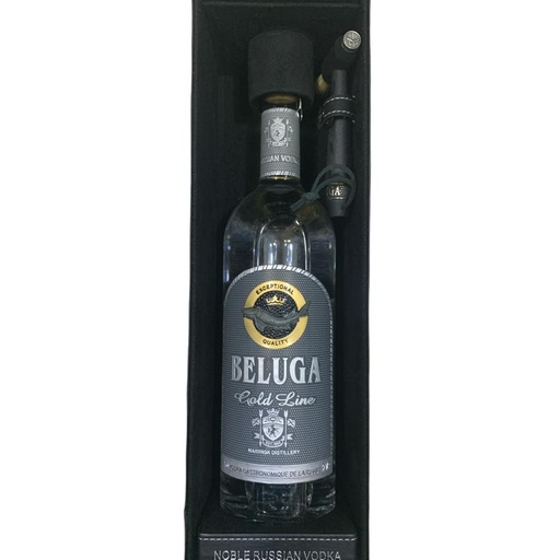 [BEL-COL-VOD-100CL] Vodka Beluga Gold Line Nobel Russian 100CL